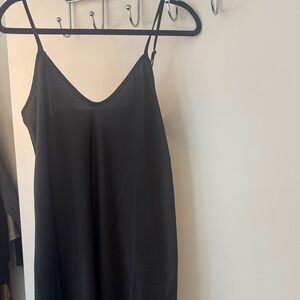 Banana Republic Black Slip Dress